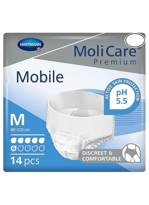 Mobile Protective Underwear, Medium 14 Pcs