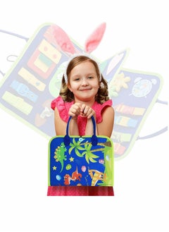 Y&D Busy Board Montessori Toys 20 in 1 Toddlers Sensory Gifts 2 3 4 Year Old Boys Girls for Fine Motor Skills Learn to Dress Early Educational  - Image 3