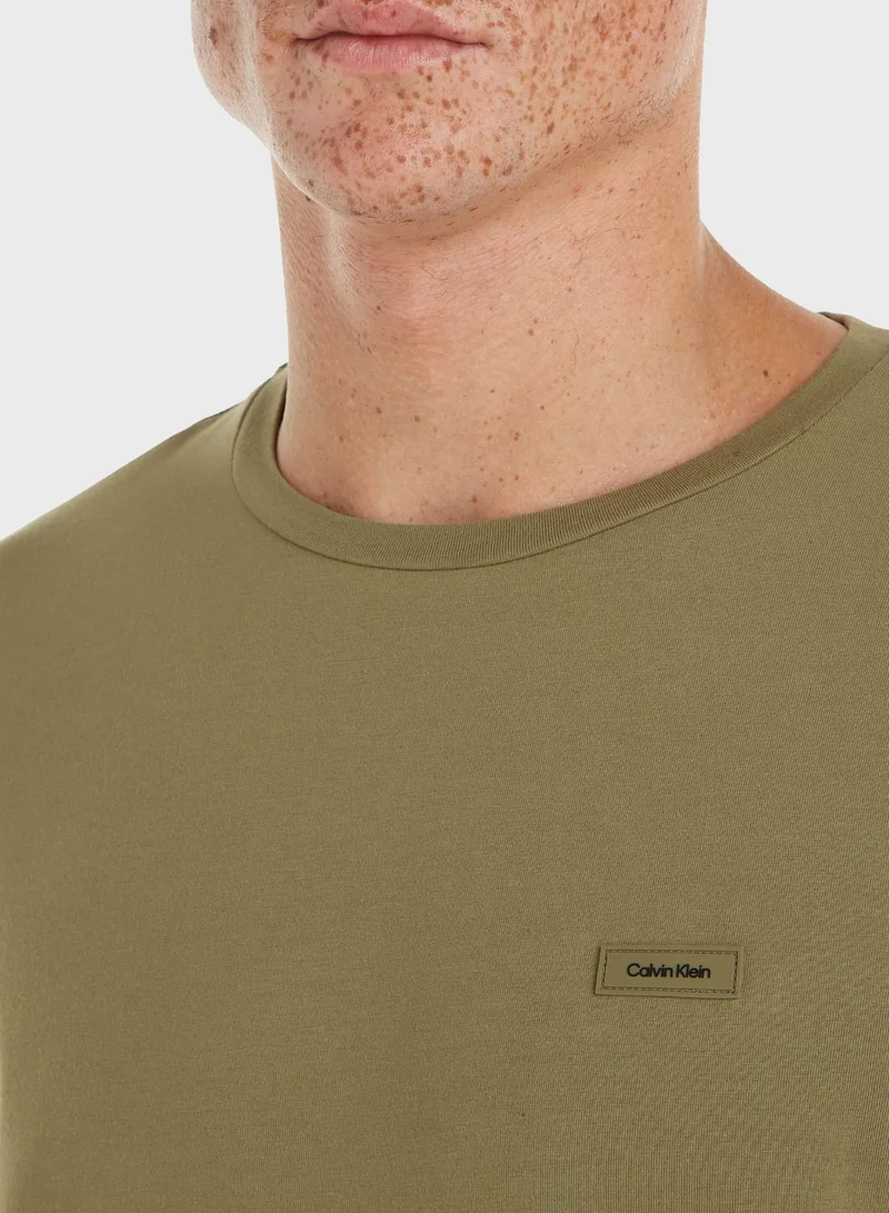 CALVIN KLEIN Logo Crew Neck T-Shirt