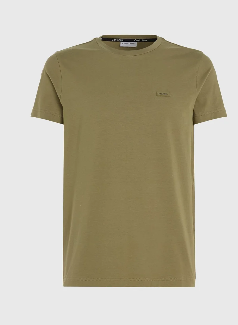 CALVIN KLEIN Logo Crew Neck T-Shirt