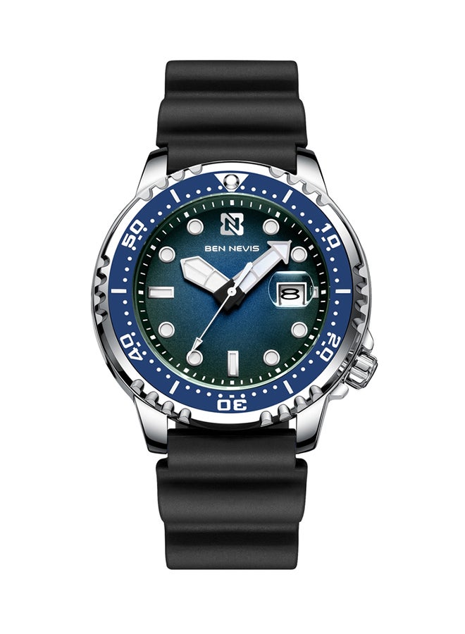 Waterproof Quartz Wrist Watch for Men - BN3024G-GradientGreen