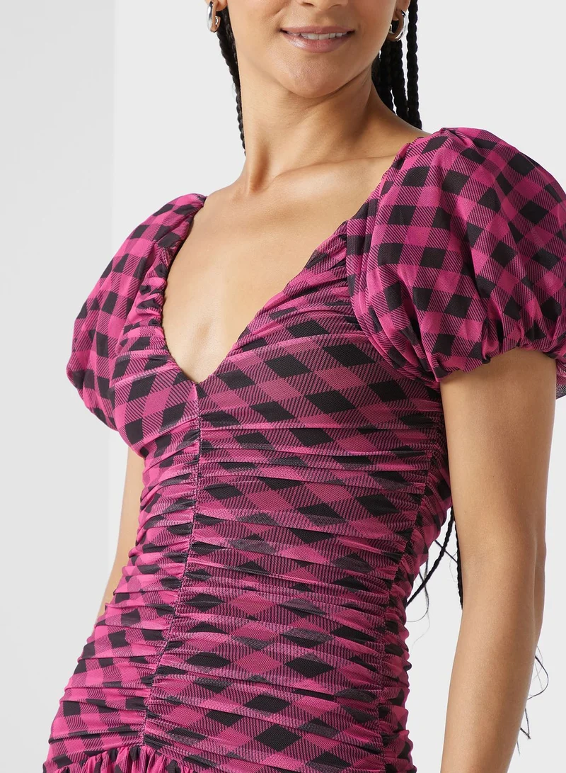 Miss Selfridge Gingham Mini Dress