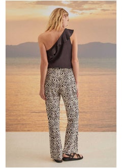 women'secret Geometric print long trousers  - Image 3