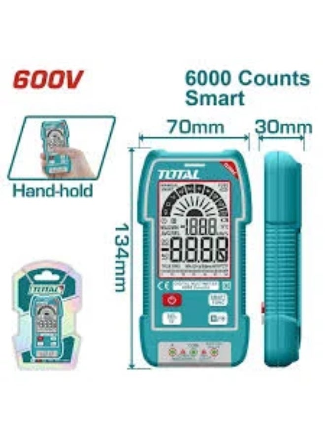 TOTAL 600V Smart Multimeter - TMT516004 - Total