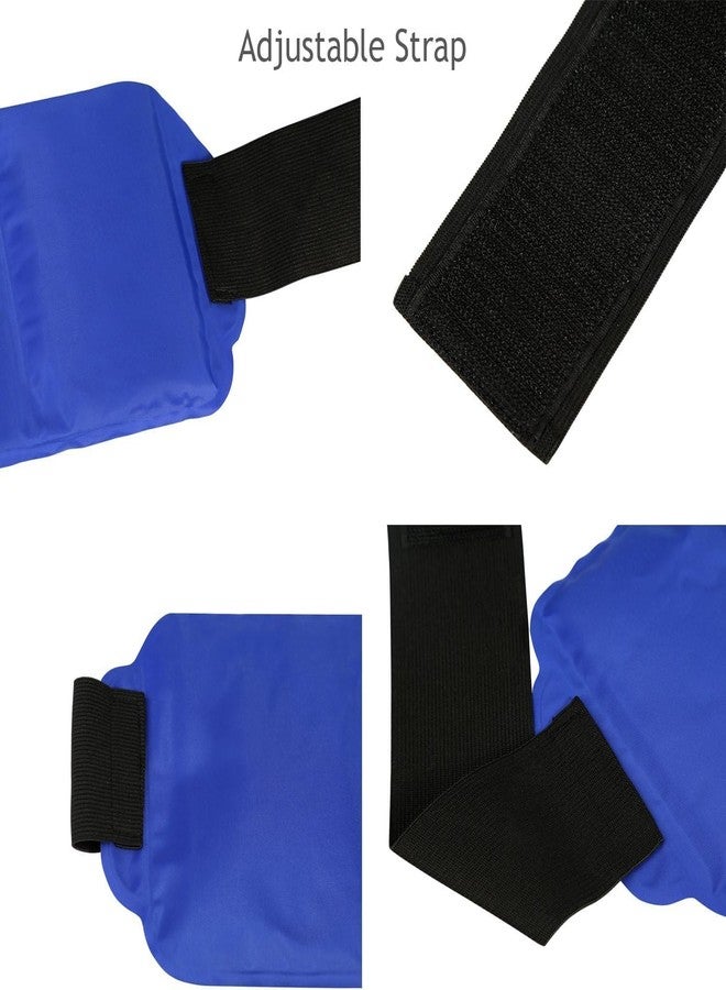 KITDAO KITCHENDAO Reusable Hot and Cold Ice Gel Pack with Adjustable Strap Ice Bag for Pain Relief Cold Ice Gel Pack for Shoulder, Knee, Back, Neck, Hip Hot Compression for Pain Relief (Multicolor) (Pack of 1) - Image 4