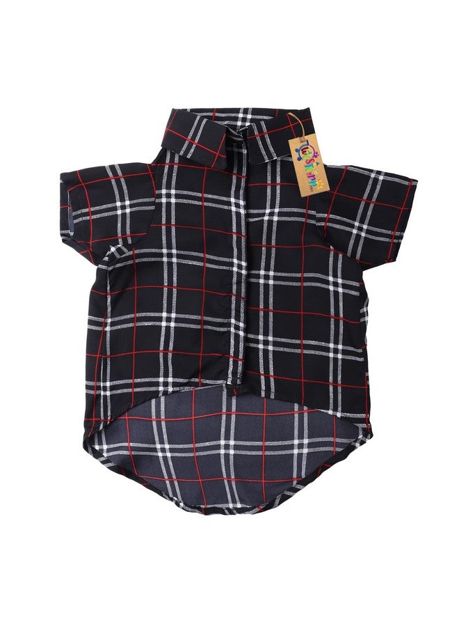 Western Era Super Soft Trendy Printed Shirt, Ultra Comfort Dog Apparel, Cotton Printed Breathable Basic Vest Dog Shirt, Lightweight Thin Shirt For Your Furies (Xxlarge - 28 Inch) (Black Check Print) - Image 5