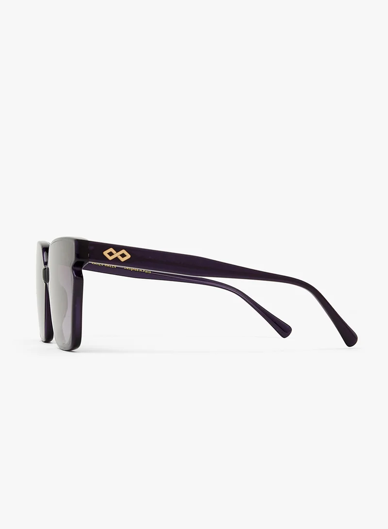 KAREN WAZEN Gaia Square Sunglasses