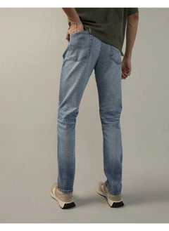 American Eagle Mid Wash Skinny Fit Jeans  - Image 4