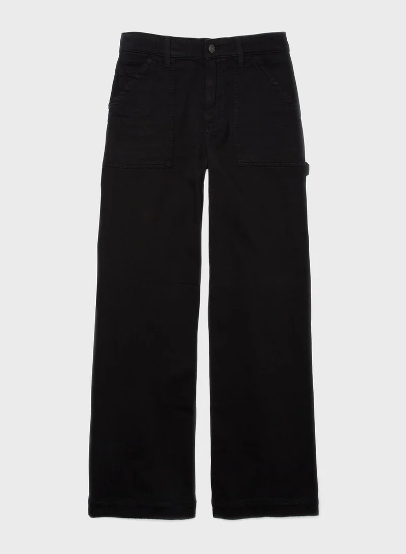 American Eagle High Waist Baggy  Pants
