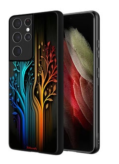 Samsung Galaxy S21 Ultra 5G Protective Case Cover Tree Leaves Art