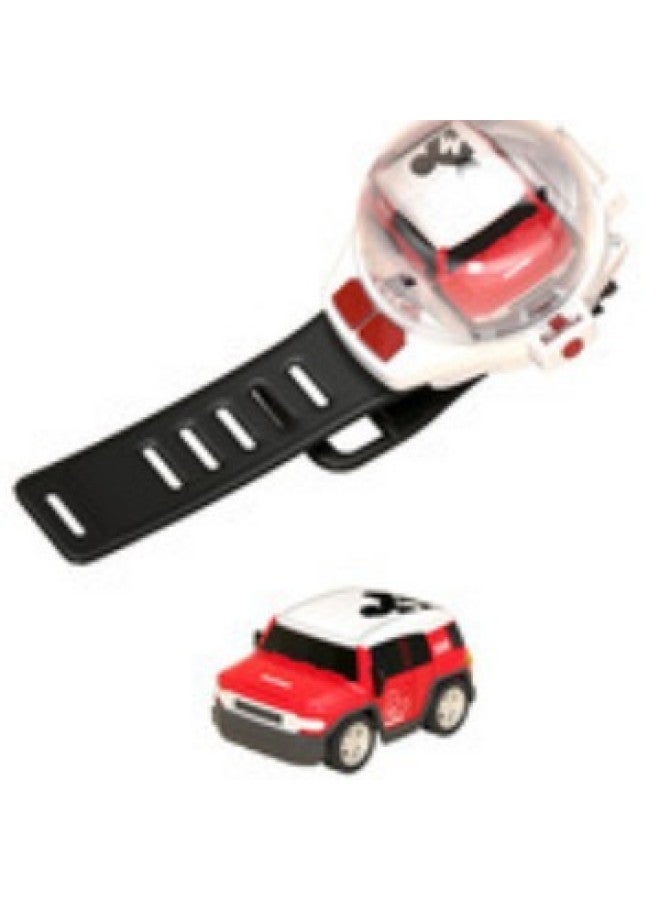 C19 Watch Remote Control Car Alloy Version Mini Racing Boy Electric Children Toy Car Black Technology-Color:C17-green-jeep [light + Alloy + 2.4g Non-interference]-Proportion:Standard Configuration - Gift Box + Usb Charging Cable + Screwdriver + Remote Control Battery  - Image 5
