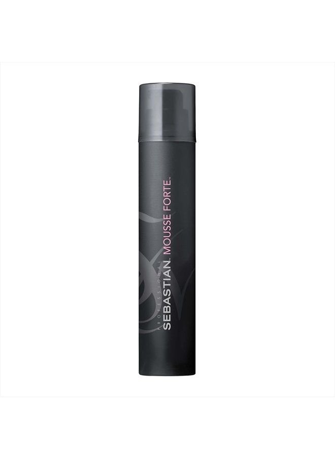 Sebastian - Professional Mousse Forte, Strong-Hold Mousse for Professional Hair Styling, 7 oz - Image 1