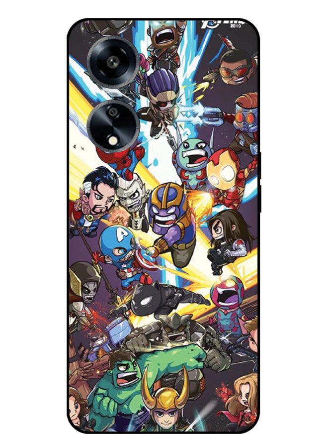 EYE CATCH Printed Protective Case Cover For Oppo A1 5G -  Avengers Cartoon - Image 1