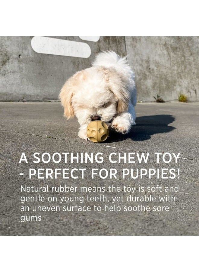 HEVEA Moon Ball Activity Toy for Dogs (Old Rose) (Old Rose) - Image 4
