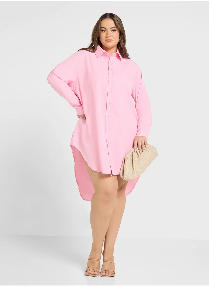 Ella Plus Button Down Shirt