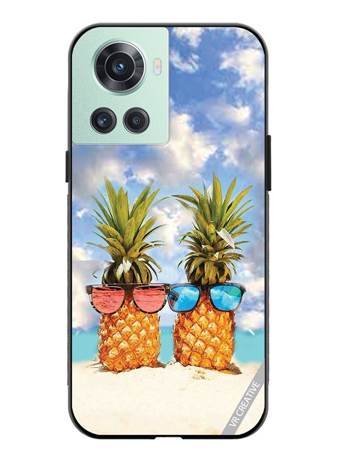 VR CREATIVE Protective Case Cover For OnePlus Ace Pineapple Design Multicolour - Image 1