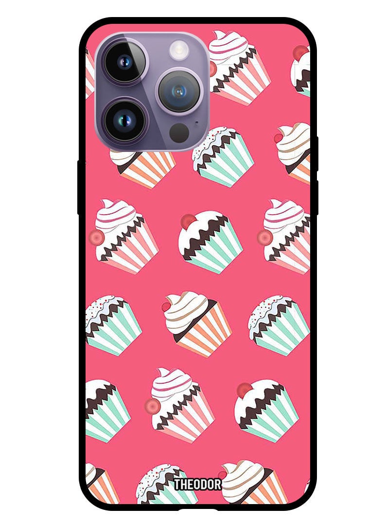 Theodor Protective Case Cover For Apple iPhone 14 Pro 6.1" 2022 Ice Cream Con - Image 1