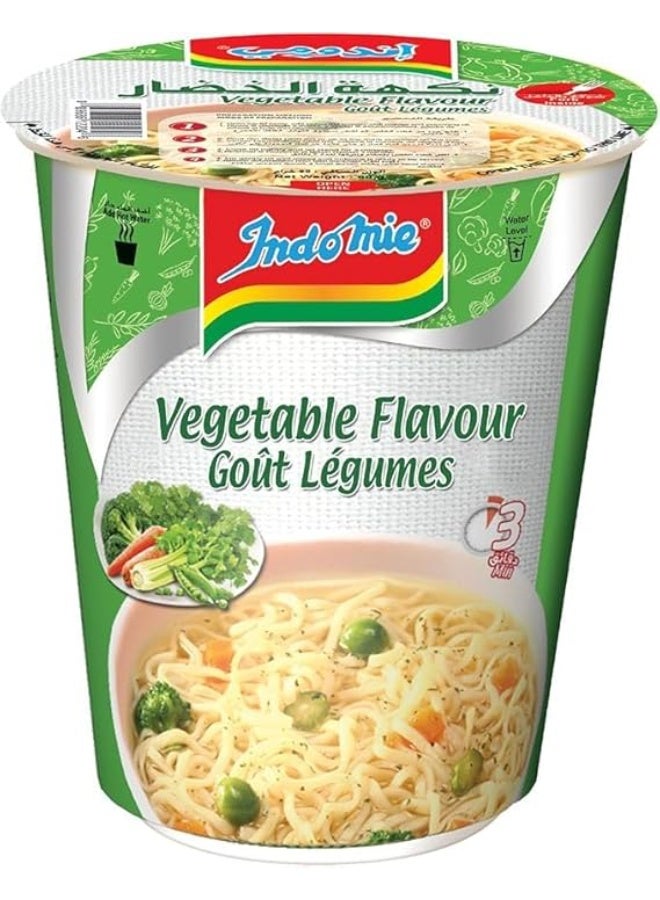 إندومي اندومي نودلز فورية كوب – نكهة الخضار – وجبة سريعة التحضير بطعم الخضار الطبيعي – 60 جرام - Image 3