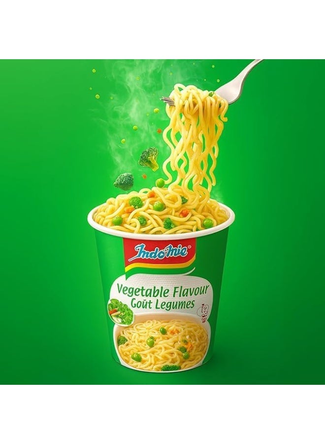 إندومي اندومي نودلز فورية كوب – نكهة الخضار – وجبة سريعة التحضير بطعم الخضار الطبيعي – 60 جرام - Image 4
