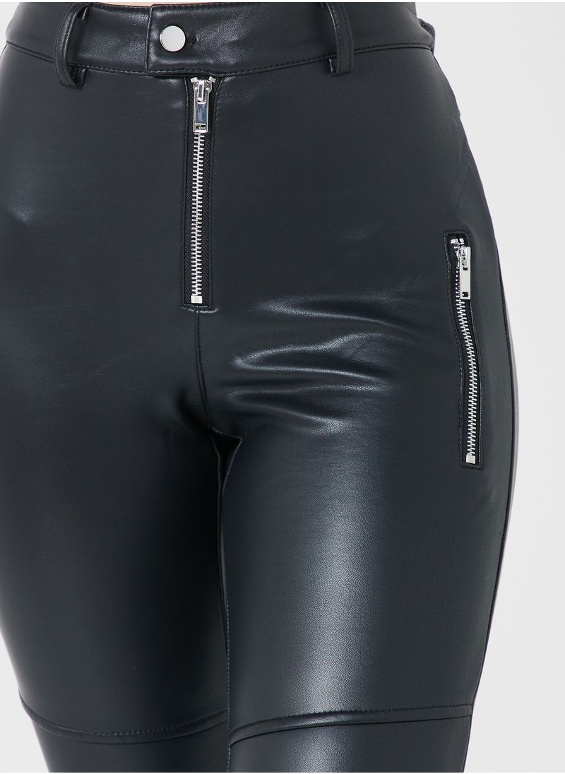 TOPSHOP - High Waist Trousers - Image 1