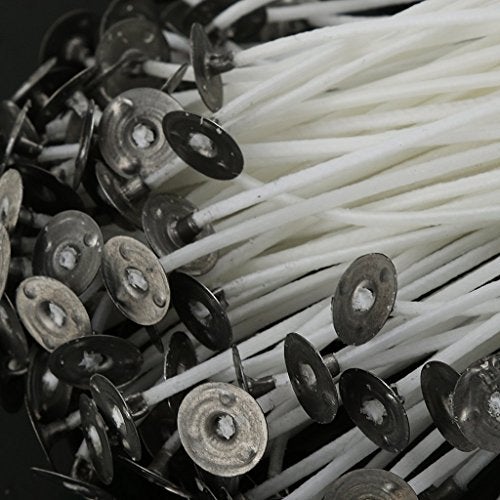 PROSPERRO LUMO Parkash Candles Wax Coated Candle Wicks Thread, 50 Pieces, 7 Inch, DIY - White - Image 3