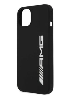 AMG Liquid Silicone Case with Big Logo Compatible for iPhone 13 (6.1") Easy Access to All Ports, Shock-Absorption, Anti-Scratch, & Drop Protection  - Image 4