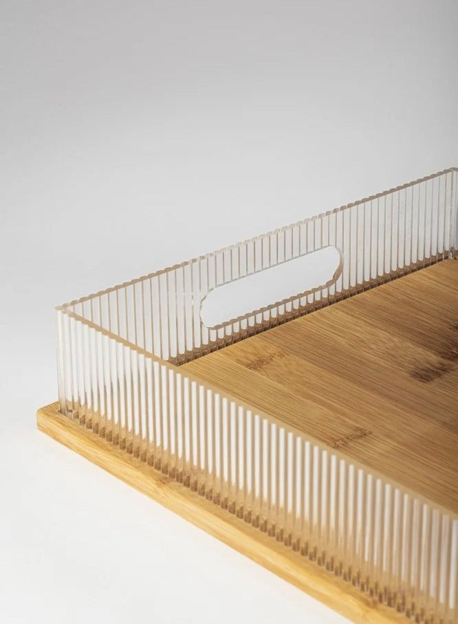 Bin Shihon Acrylic and wooden tabsi set in two sizes - Image 3