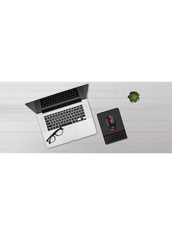 جينيس لوحة ماوس G Wp 200M من إسفنج الذاكرة باللون الأسود - Image 3