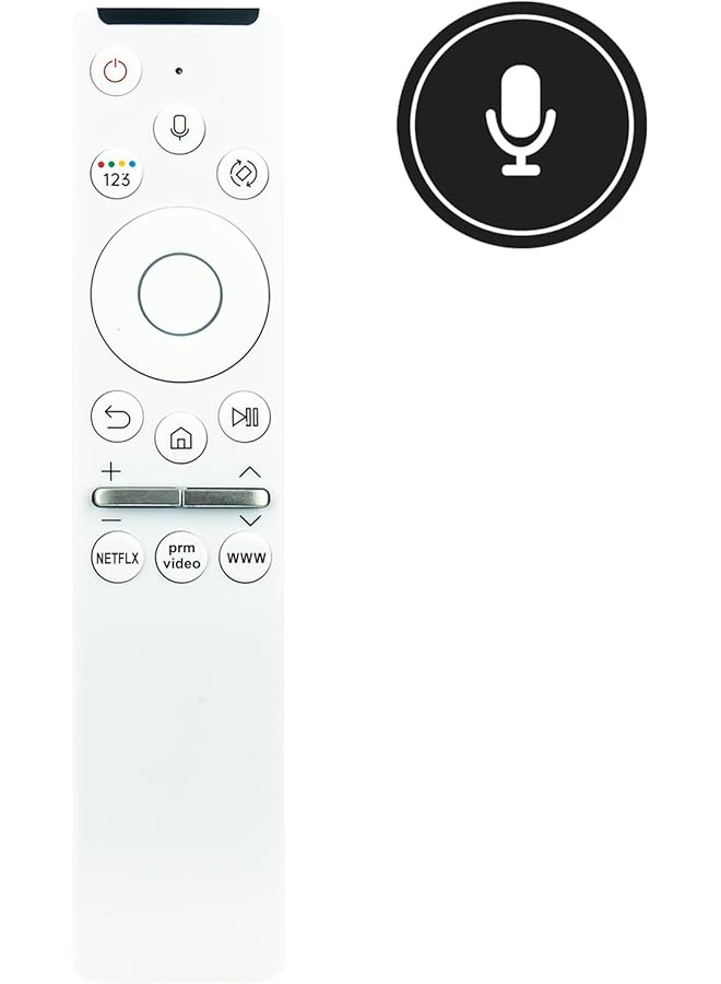 إيروريكس جهاز تحكم عن بعد صوتي بديل Bn59 01330S مناسب لتلفزيون سامسونج 4K الذكي Qa43Ls05Ta Qa43Ls05Taw Qa43Ls05Tawxxy Qa43Ls05T وظيفة كاملة مع Bn59 01315J - Image 2