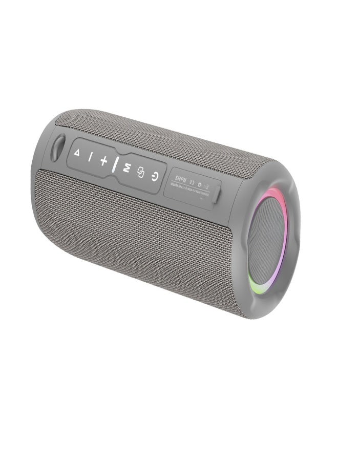 ZEALOT S49PRO Portable Wireless Speaker with BT 5.2 Technology IPX6 Waterproof Speakers HiFi Sound AUX FM TF Card RGB Lighting Long Playtime Compact and Portable Perfect for Party - Image 1