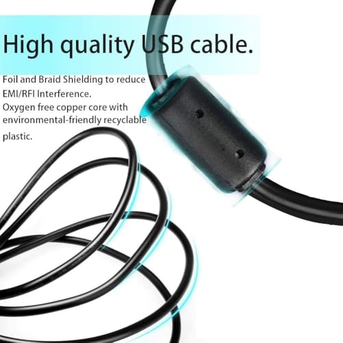 AlyKets USB Cable for Sony Camera Charger, Camera Photo Transfer Charger Cord for Sony Cybershot DSC-H200 300, DSC-W370 W800 W810 W830 W730 w710 W330 s/b/p/r (See Product Details Before Buying) - Image 5