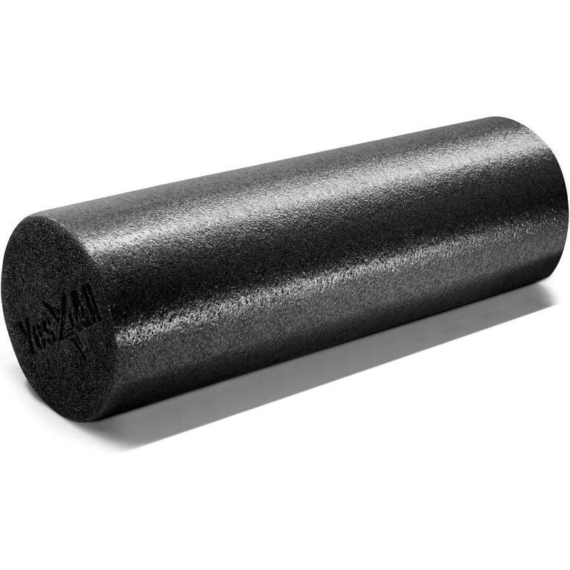 Yes4All Premium USA Medium Density Round PE Foam Roller for Physical Therapy - 36 inch (Silver Black) CFH8 - Image 1