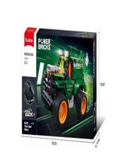 Sluban SLUBAN-POWER BRICKS SUV CAR(PULL BACK) 210PCS  - Image 1
