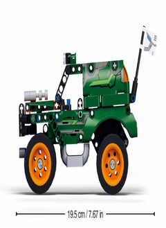 Sluban SLUBAN-POWER BRICKS SUV CAR(PULL BACK) 210PCS  - Image 2