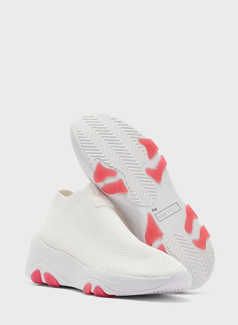NINE WEST Jett2-A High-Top Sneakers
