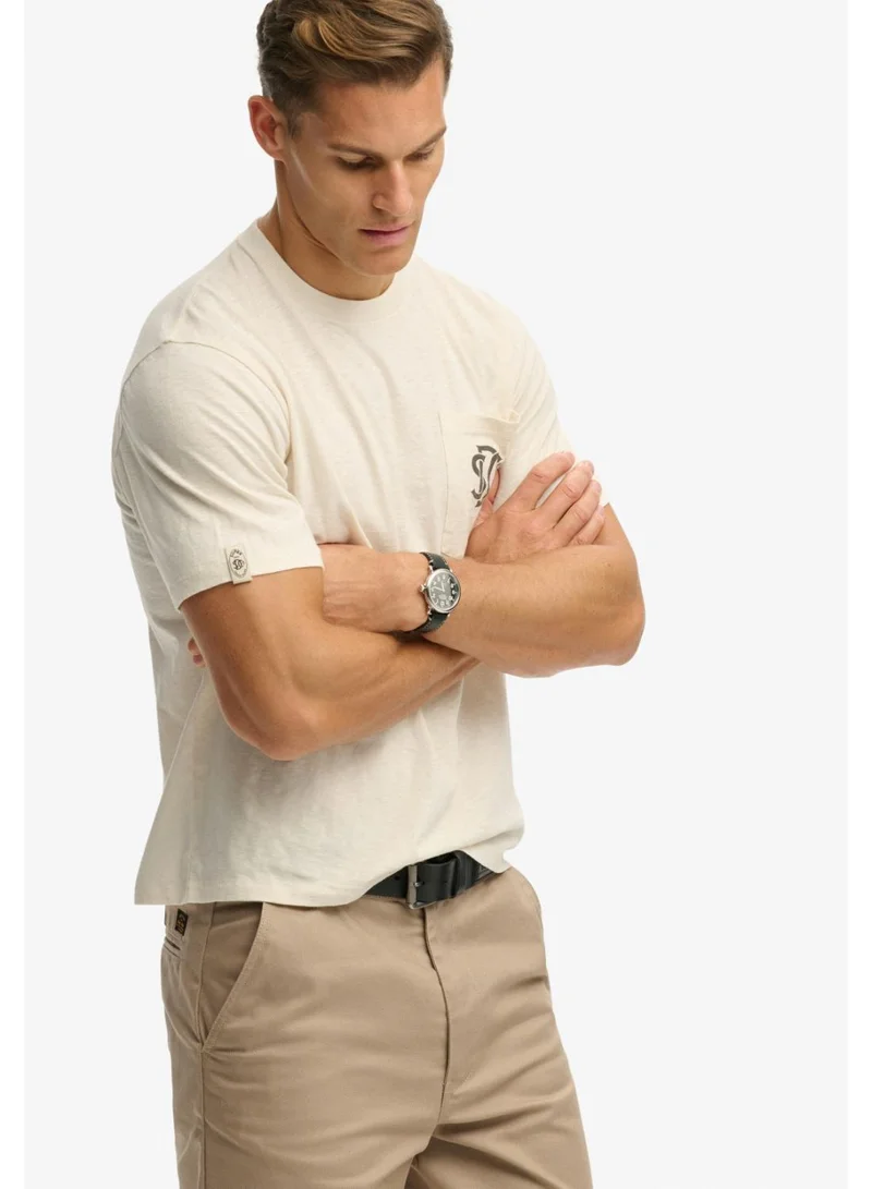 Superdry  The Merchant Store - Graphic Pocket T-Shirt for Men | Best Price UAE