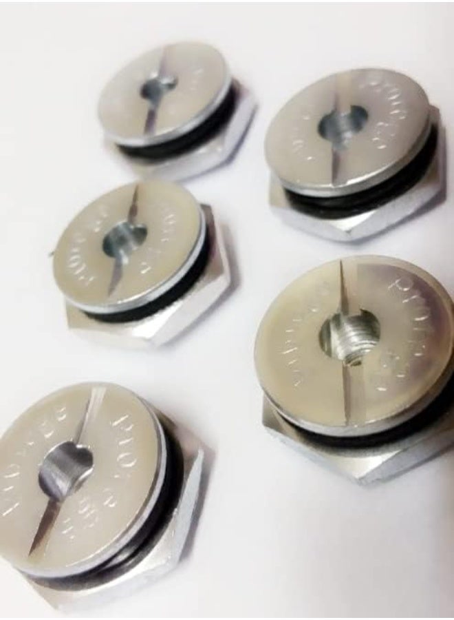 BLACK LIGER صمام أمان ألومنيوم بروتيج من بلاك ليجر لأجهزة طهي الضغط - مثالي لأجهزة بريستيج/بيجون والعلامات التجارية المماثلة (مجموعة من 5 قطع)، سعة 1.5 لتر، فضي - Image 4