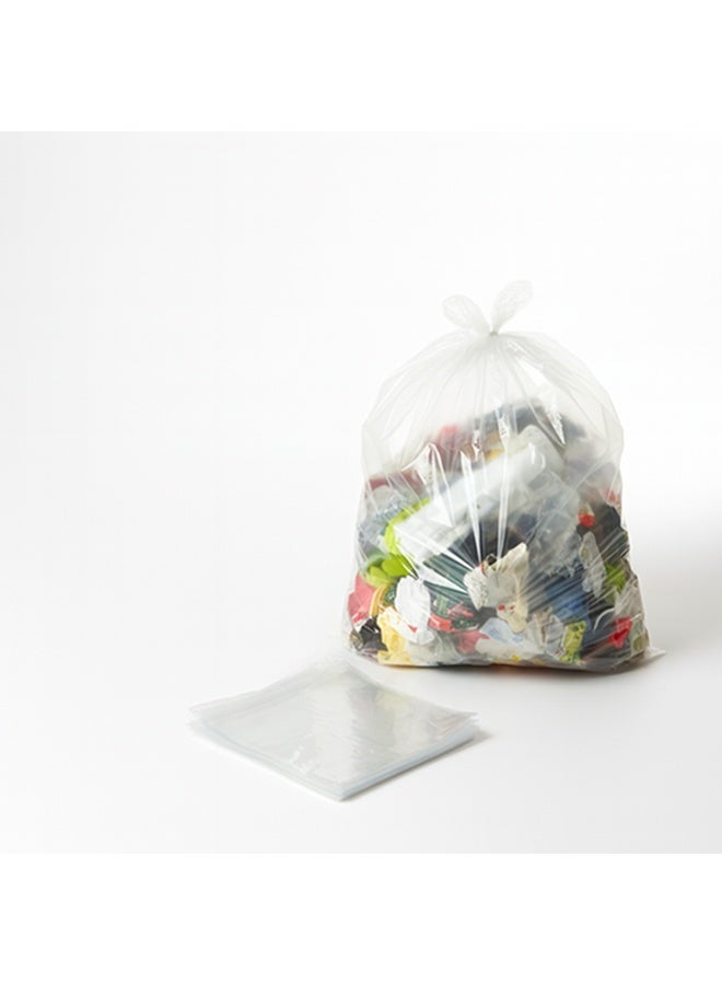 كيس قمامة شفاف | مقاوم للتسرب، صديق للبيئة | 95 × 120 سم، 1 × 5 كجم - Image 1