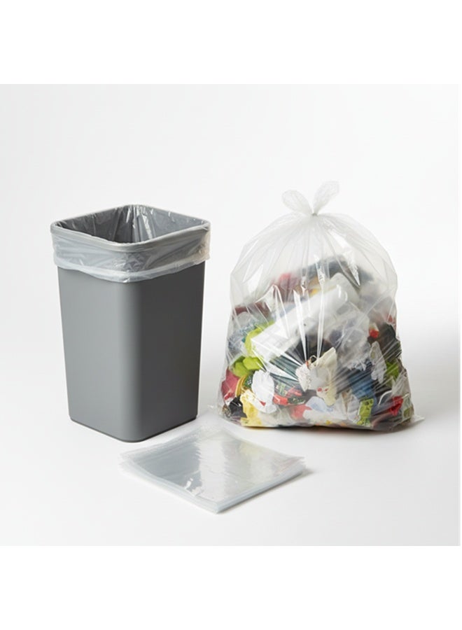 كيس قمامة شفاف | مقاوم للتسرب، صديق للبيئة | 95 × 120 سم، 1 × 5 كجم - Image 2