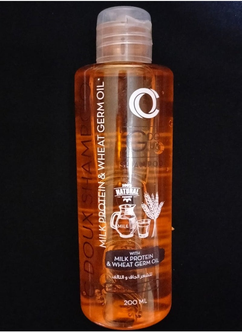 G.DOUX Milk Protein And Wheat Germ Oil Nourishing Shampoo 200ml  - Image 2