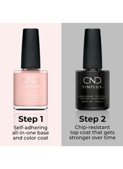 CND Vinylux Longwear Nude Nail Polish Gellike Shine & Chip Resistant Color 0.5 Fl Oz  - Image 4