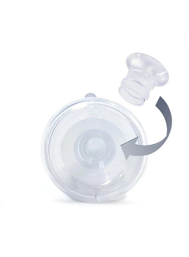 Pippeta Breast Pump, 27Mm With Compact Flange Shield And Insert - Bpa Free Silicone - Image 3