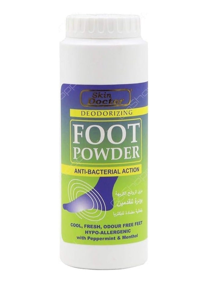 skin doctor Herbal Skin Doctor Foot Powder: Herbal Formula for Odor Control and Foot Freshness