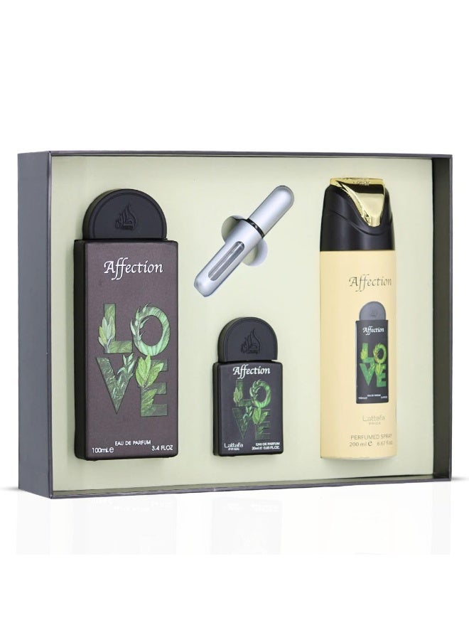 لطافة مجموعة هدايا افيكشان للجنسين من لطافة برايد | مجموعة مكونة من 3 ( عطر 100مل - عطر 20مل - مزيل عرق 200مل ) - Image 3