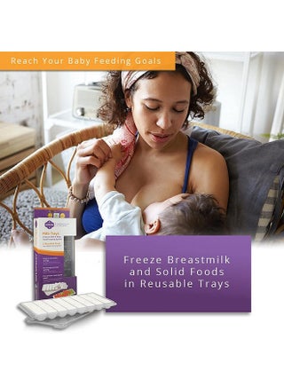 Milkies Fairhaven Health Milk Tray with Lid, Breastmilk Freezer Organization, 1 Ounce Sticks, Set of 2, Reusable, BPA and Silicone Free Containers, Freeze Your Baby Food - pzsku/ZF15AB764027BDEADB5F7Z/45/1747740328/807972c6-1180-4a2a-bdbf-a33cffdfe222