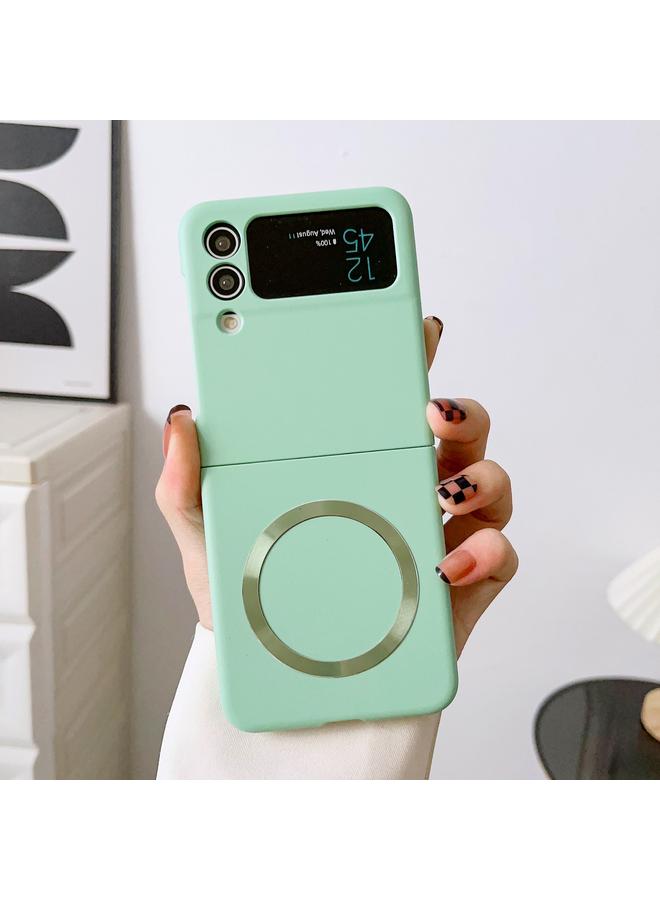 إيروريكس جراب لهاتف Samsung Galaxy Z Flip4 مصنوع من الجلد ومقاوم للماء وغطاء مغناطيسي MagSafe - Image 2