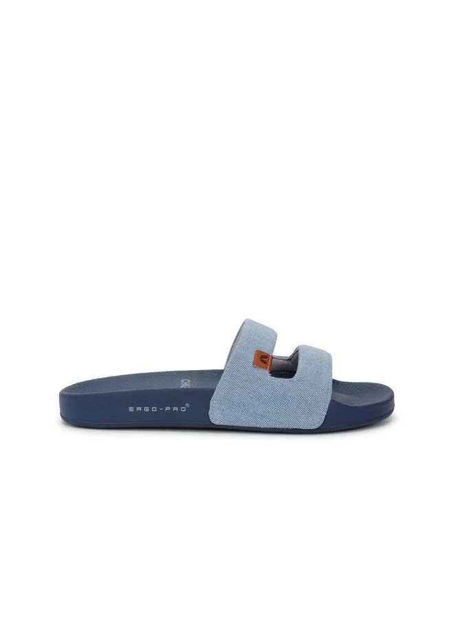 تشيبس Navy Blue Sliders for Women