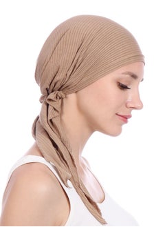 Women Hijab Undercap Islamic Muslim Under Hijab Cap Back Closure Fashion Solid Color Hijab Jersey Headband Inner Under Scarf Hat Hijab Cap with Tie Head Wrap Hat for Women Girls