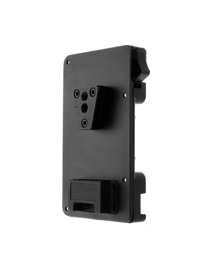 FOEASY Foto4easy V-Mount Battery Adapter Converter Plate for Anton Bauer Gold Mount Battery to V Mount Battery with 16.8V D-Tap Output for Panasonic Camcorder Camera LED Light Camera Field Monitor - Image 2