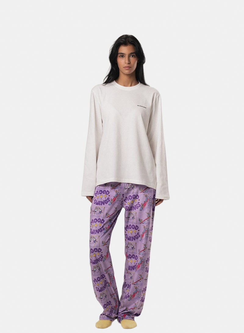 In Your Shoe Mood Swings Fluffy Pyjama Pants - Image 4